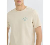 Dockers Camiseta de hombre de manga corta, slim fit.. Natural XL