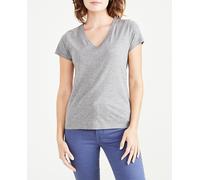 Dockers Camiseta de mujer de manga corta cuello pico. L