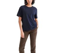 Dockers Camiseta Original para Mujer, Azul Marino, S