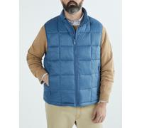 Dockers Chaleco de hombre tallas grandes tipo plumífero. Azul claro 3XL (60)
