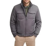 Dockers Chaqueta Bomber Stevie Flight Abrigo, Gris, M para Hombre