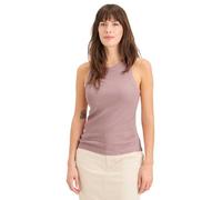 Dockers Damen Rib Knit Tank Shirt, Pale Mauve, XS