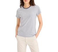 Dockers Damen Short Sleeves Favorite tee Shirt, Folkstone Gray Stripe, XL