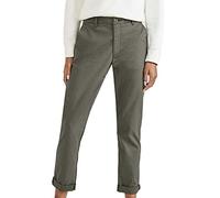Dockers Women's Weekend Chino Slim Ankle Pants, Camo, 28W