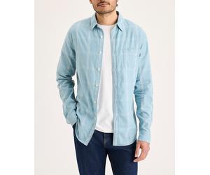 Dockers Dockers - Camisa de hombre de manga larga, slim fit.. Azul claro Talla XL