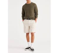 Dockers Dockers - Pantalón corto de hombre elástico corte recto. Kaki Talla 28