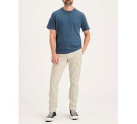 Dockers Dockers - Pantalón de hombre cargo de tejido ligero. Crema Talla 38 - Largo 34