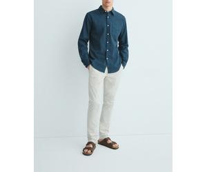 Dockers Dockers - Pantalón de hombre estilo chino casual, Original Chino, Skinny Fit.. Piedra Talla 48 - Largo 32