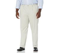 Dockers Easy Caquii Pantalones Ajuste, Caquiı-Plissada. Se Puede Encontrar en la búsqueda - por Favor - Manguera clásica de Caqui - Plisada Informales, Wolke, 56W / 32L para Hombre