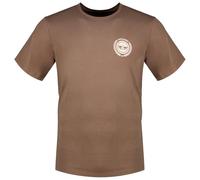 Dockers Graphic tee, Tees Hombre, Crest Logo Chocolate Chip (Calcite Pink), M