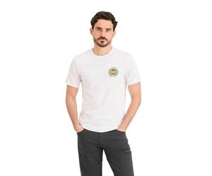 Dockers Graphic tee, Tees Hombre, Crest Logo Lucent White (Avocado), S