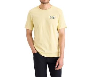 Dockers Graphic tee, Tees Hombre, Dusty Yellow (Multi), M