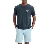 Dockers Graphic tee, Tees Hombre, Mar Estratified (Peach Bloom), XS