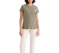 Dockers Graphic tee, Tés Mujer, Sun and Script Overland Trek (Bronze Brown), S