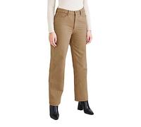 Dockers High Waist Jean Cut Straight, Jeans para Mujer, Dorado (Harvest Gold), 32W