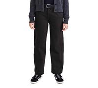 Dockers High Waist Jean Cut Straight, Jeans para Mujer, Negro (Black Garment Dye), 32W