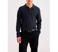 Dockers Jersey de hombre de cuello polo. Azul marino L