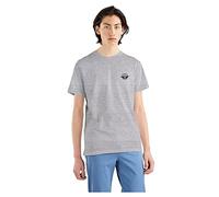 Dockers LOGO Tee, T-Shirt para Hombre, Grey Heather Logo, S