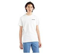 Dockers LOGO Tee, T-Shirt para Hombre, Paper White, L