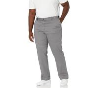 Dockers Men's Big and Tall Easy Khaki Pant, Burma Grey, 44 32