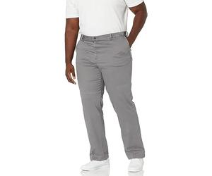 Dockers Men's Big and Tall Easy Khaki Pant, Burma Grey, 46 34