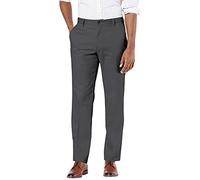 Dockers Men's Classic Fit Easy Khaki Pants, Storm Heather - Grey, 44Wx32L
