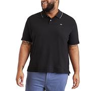 Dockers Men's Fit Short Sleeve Perfect Performance Polo (Regular and Big & Tall), (New) Beautiful Black, XX-Large