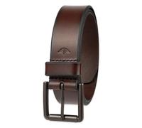 Dockers Men's Leather Belt with Prong Buckle,Brown,34