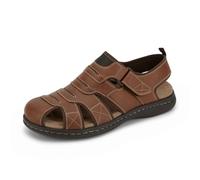 Dockers Mens Searose Outdoor Sport Fisherman Sandal Shoe, Rust, 10 M