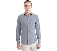 Dockers Original Shirt Slim, Camisa Hombre, Manchester Navy Blazer, L