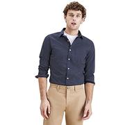 Dockers Original Shirt Slim, Camisa Hombre, Santee Navy Blazer, S
