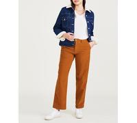 Dockers Pantalón chino de mujer de pana, con cintura alta y pierna ancha.. default 40/30 - Largo: 32