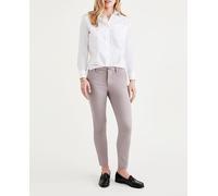 Dockers Weekend Chino Skinny Fit, ExtraTall, Pantalones Mujer, Purple Dove, 29W