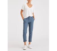 Dockers Pantalón Chino de mujer Slim. Azul índigo 34-36 (25)