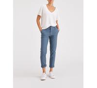 Dockers Pantalón Chino de mujer Slim. Azul índigo 36 (26)