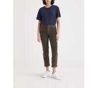 Dockers Pantalón chino de mujer Slim y cintura media.. Topo 40-42/31 - Largo 32