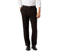 Dockers Pantalón clásico para Hombre, Color Caqui, Negro (Stretch) - Big & Tall, 44W / 30L