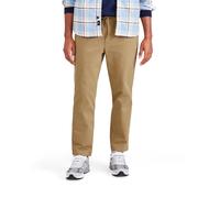 Dockers Pantalón de hombre estilo pull on. Marrón L