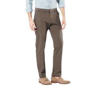 Dockers Pantalones Ajustados Ajustados Caqui para Hombre, marrón, 33W / 30L