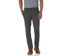 dockers Pantalones Ajustados Signature 2.0, Color Caqui, sin creaseless Tiempo Libre, Gris Oscuro Jaspeado, 30W x 30L para Hombre