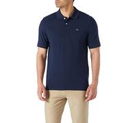 Dockers Polo con Cuello Acanalado para Hombre, Azul, S