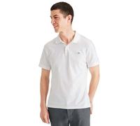 Dockers Polo de Cuello Acanalado para Hombre, Blanco (Blanco), S
