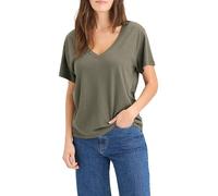 Dockers Premium Deep V-tee Tés, Camuflaje, L Mujeres