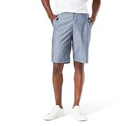 Dockers Short, Pantalones Cortos para Hombre, Azul (Clarke Chambray Faded Navy), 30W