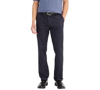 Dockers Signature - Pantalones de Corte Recto Caqui para Hombre, Azul Marino, 33W / 34L