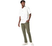 Dockers SMART 360 FLEX ALPHA SLIM, Pantalones para Hombre, Dockers Olive, 36W 34L