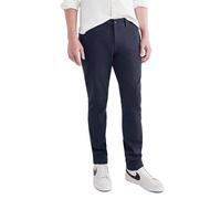 Dockers Smart 360 Flex California Khaki Skinny Casual Chinos, Azul Marino, 33W / 30L para Hombre