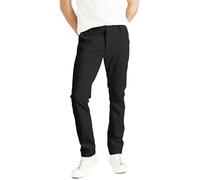 Dockers Smart Supreme Flex Skinny Pantalones, Black, 32W / 30L para Hombre
