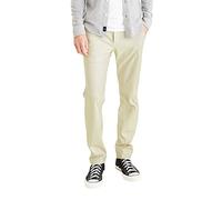 Dockers Smart Supreme Flex Skinny Pantalones, Gray Breeze, 34W / 34L