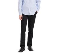 Dockers Straight Fit Signature 2.0 Khaki Pants - Creaseless, Pants Straight, Hombre, Negro (Black), 36W / 32L